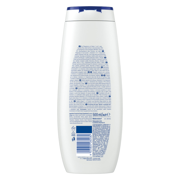 NIVEA Care och Diamond Touch duschgel 500 ml