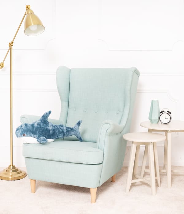 BLÅHAJ HAJ IKEA MARIN 60CM