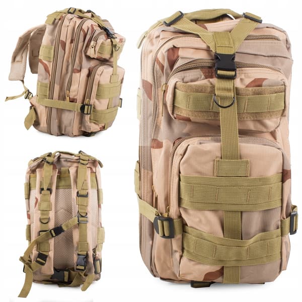 3P militärryggsäck beige (50) GAB_B
