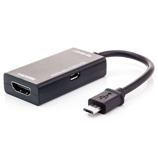 Adapter micro USB 5-pin til HDMI MHL konverter