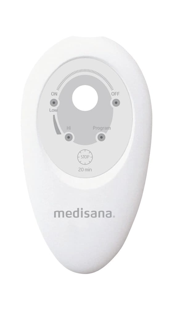 Medisana MBH Bath Spa badmatta, 450 W, vit och grå