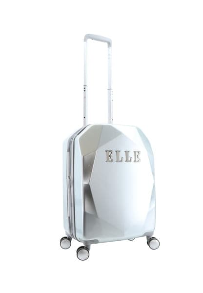 ELLE Diamond Silver pieni matkalaukku