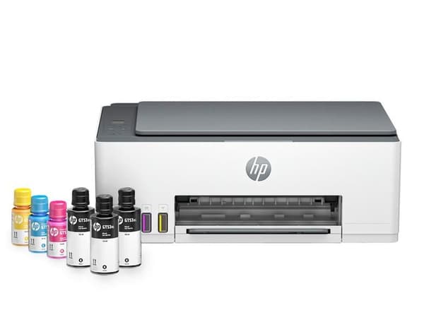HP Smart Tank 580 — multifunktionsblækenhed (farve, Wi-Fi, BLE)