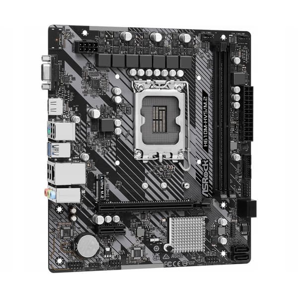 ASRock H610M-HVS/M.2 R2.0 Micro ATX DDR4 moderkort