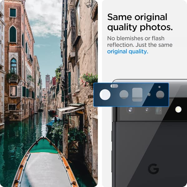 4x glasbeskyttelseskamera til Google Pixel 6 Pro - sæt med stærke linser, 9 timer