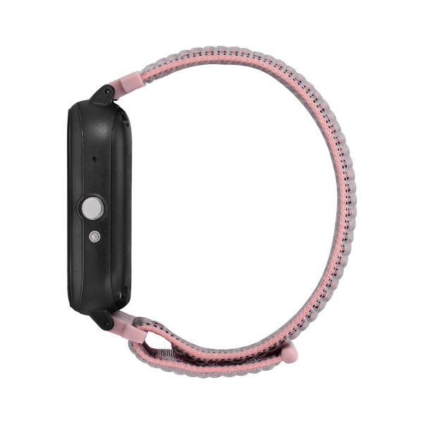 Garett Kids Tech 4G -älykello pinkki tarranauhalla