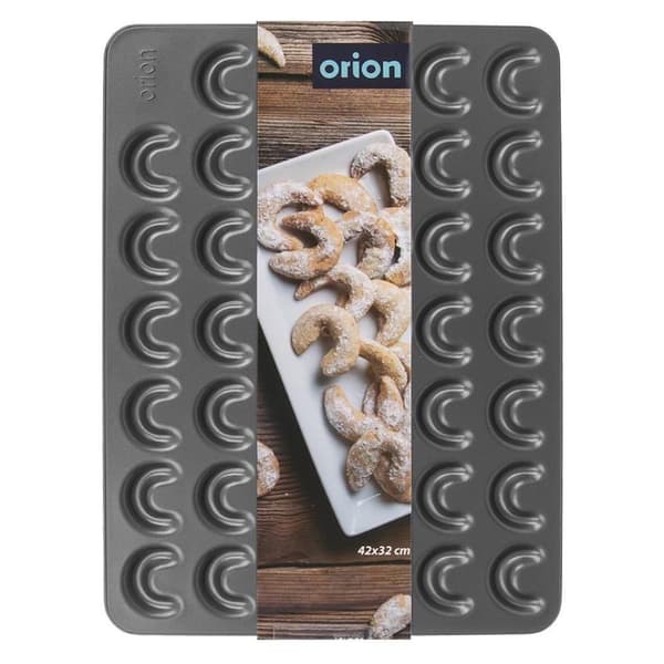 Stålformad kakform för croissanter, 42x32 cm