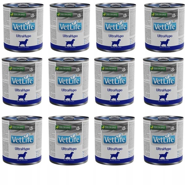 Farmina Vet Life UltraHypo vådfoder til hunde 12x300 g