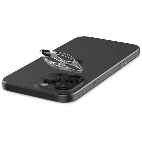 SPIGEN OPTIK.TR KAMERABESKYTTER 2-PAK TIL IPHONE 14 PRO / PRO MAX / 15 PRO / PRO MAX / 16 PRO / PRO MAX KRYSTALKLAR