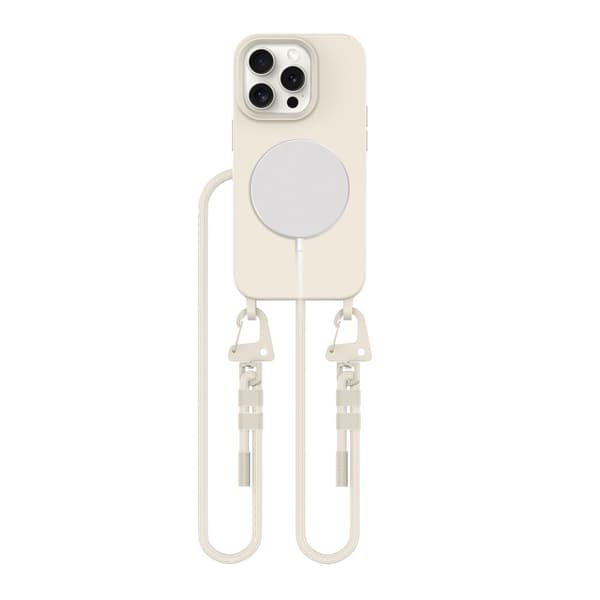 TECH-PROTECT MAGNELHALSBAND MAGSAFE IPHONE 15 PRO COSMIC LATTE