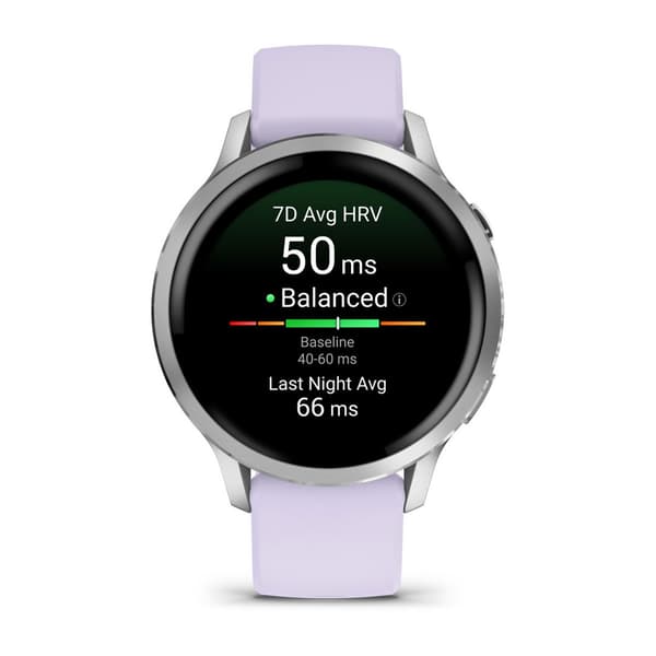 Garmin Venu 4 41 mm grå silver Periwinkle smartklocka