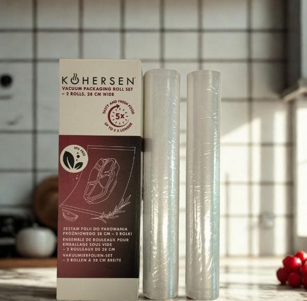 KOHERSEN 72804 Vakuumförpackningsfilm Transparent