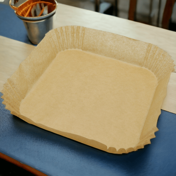 BAGEINDSATS TIL FEDTFRI FRITUREPAPIRFORM 50 STK.