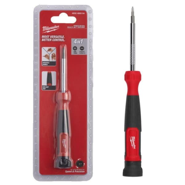 Milwaukee Precision-skruvmejsel 4 i 1