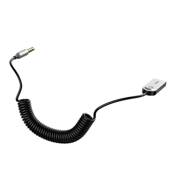 Baseus USB, AUX Bluetooth 5.0 -äänisovitin (musta)