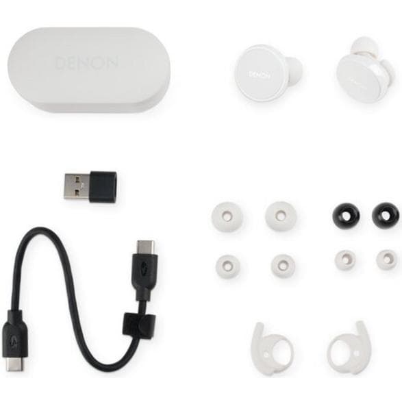 Trådlösa in-ear-hörlurar DENON PerL Pro Vit