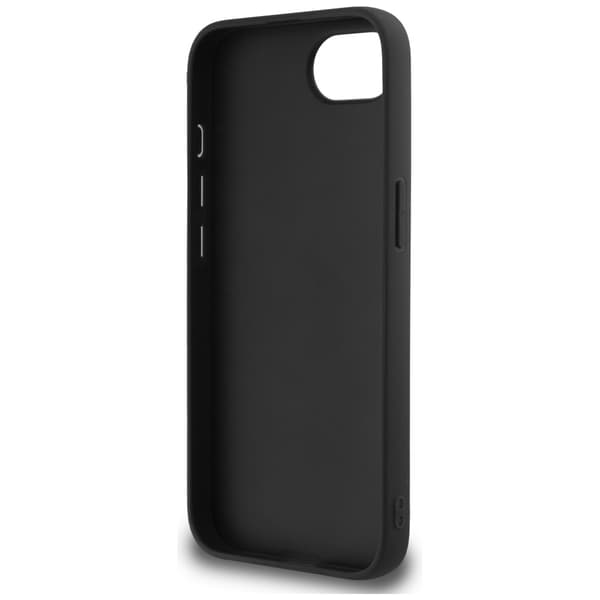 Guess Fixed Glitter Big 4G cover til iPhone 16e, sort
