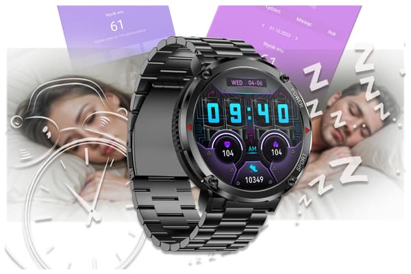 GRAVITY GT21-1 MIESTEN ÄLYKELLO - BLUETOOTH-PUHELUT, LISÄRANNEKE (sg025a)