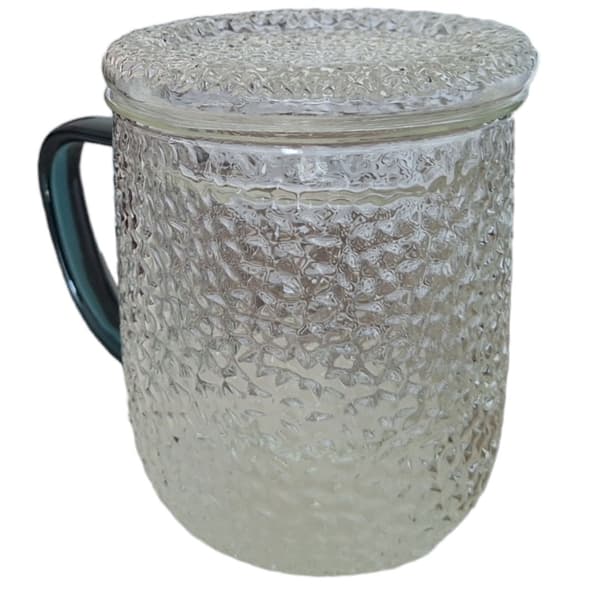 Termokrus med infuser og glasfilter til te og krydderurter 0,4 l