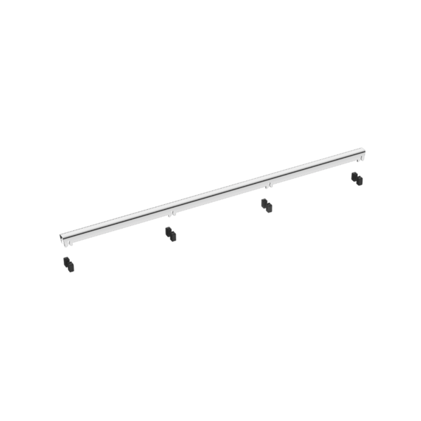 Slim&Low ProLine Inox lineært afløb 80 cm krom