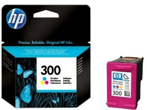 HP 300 värillinen mustekasetti CC643EE