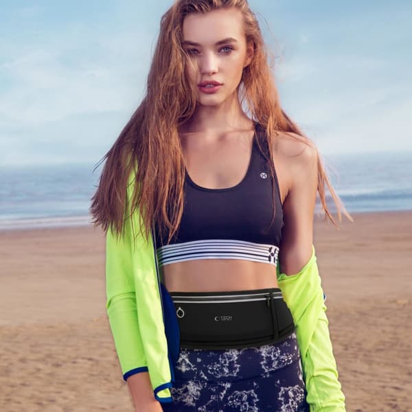TECH-PROTECT M3 UNIVERSAL SPORT MIDJEVÄSKA SVART