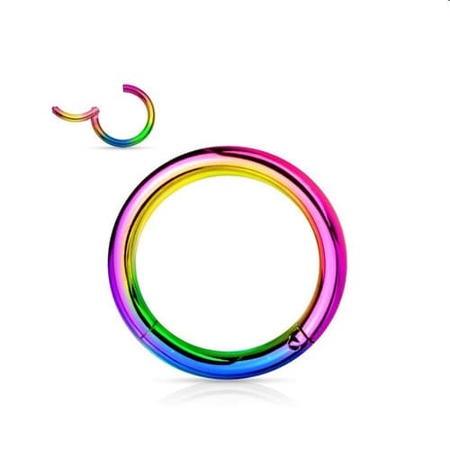 Titanium CLICKER ring - farverig - TK-001 1.6/10