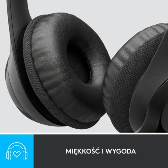 LOGITECH Stereo Headset H390 — langalliset USB-kuulokkeet