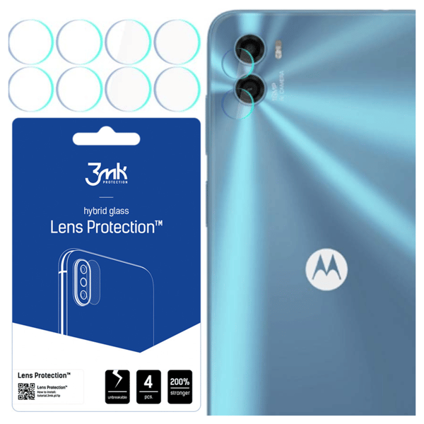 Motorola Moto E22s - 3mk Linsskydd