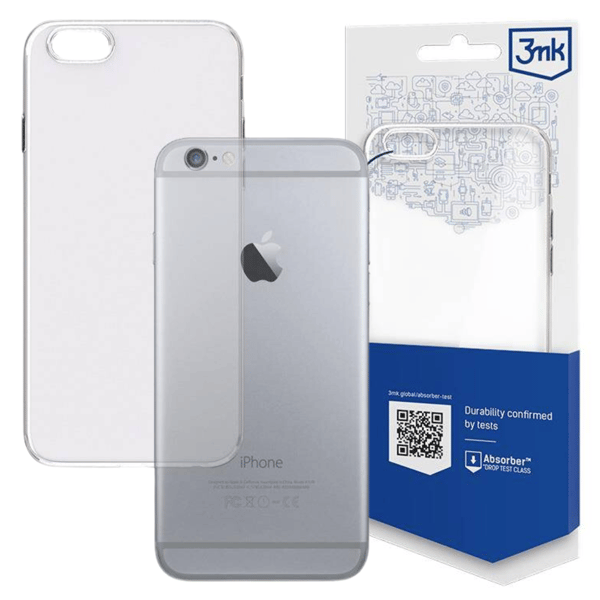 Apple iPhone 6/6s - 3mk Gennemsigtigt Etui