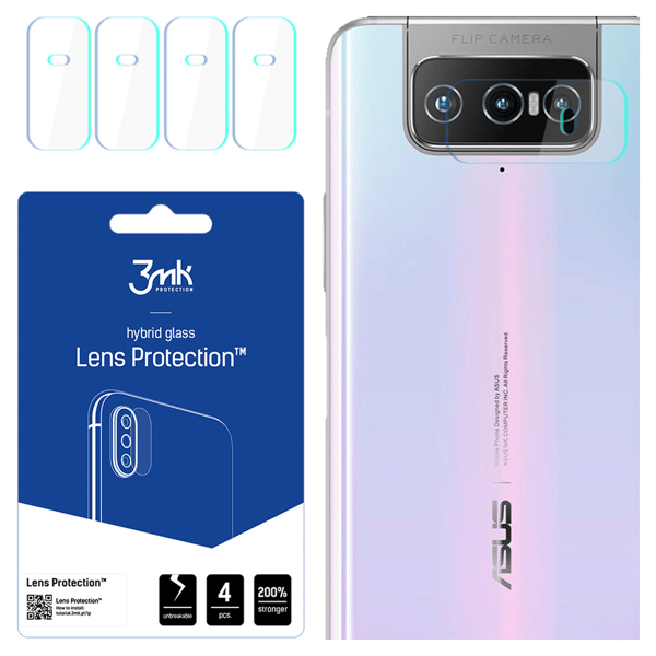 Asus Zenfone 7 Pro - 3mk linssinsuoja
