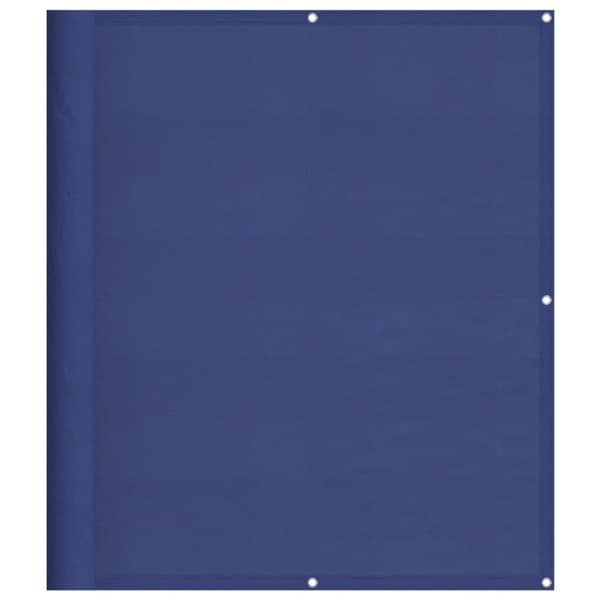 vidaXL balkonskærm blå 120x700 cm 100% Oxford polyester