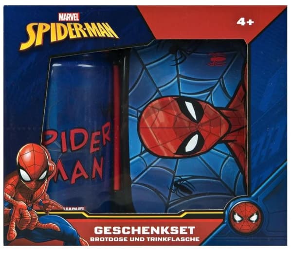 Spider-Man - Matlada + Vattenflaska Set SPCR9864