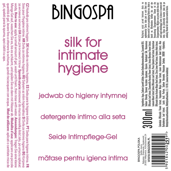 BINGOSPA Intim Hygiejne Silke
