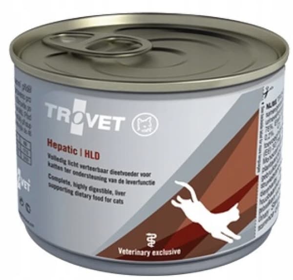 Trovet Hepatic HLD våtfoder för katter med kyckling 12x200 g