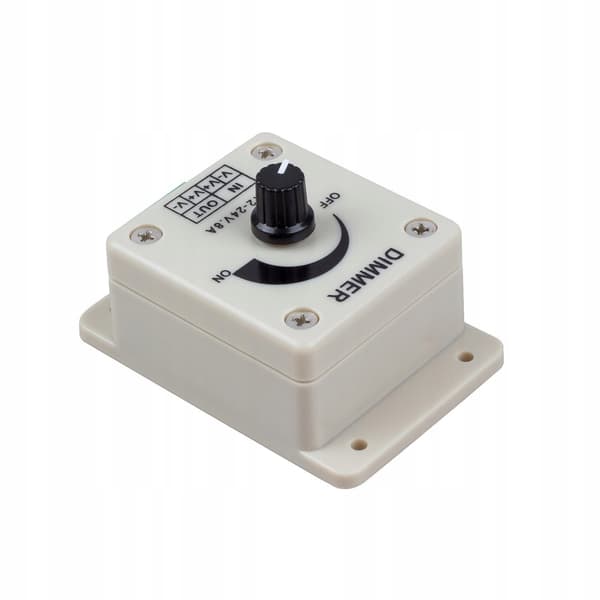 Manuell LED-dimmer 12V 8A 96W LED-listpotentiometer