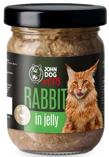 JD för katter | Vuxna | Våtfoder med gelé 100 g - Kaningelé 100 g