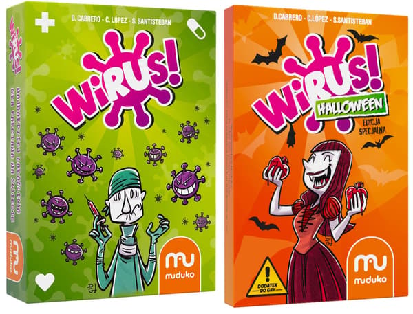 Muduko VIRUS -pelisetti + HELLOWEEN-LAAJENNUS