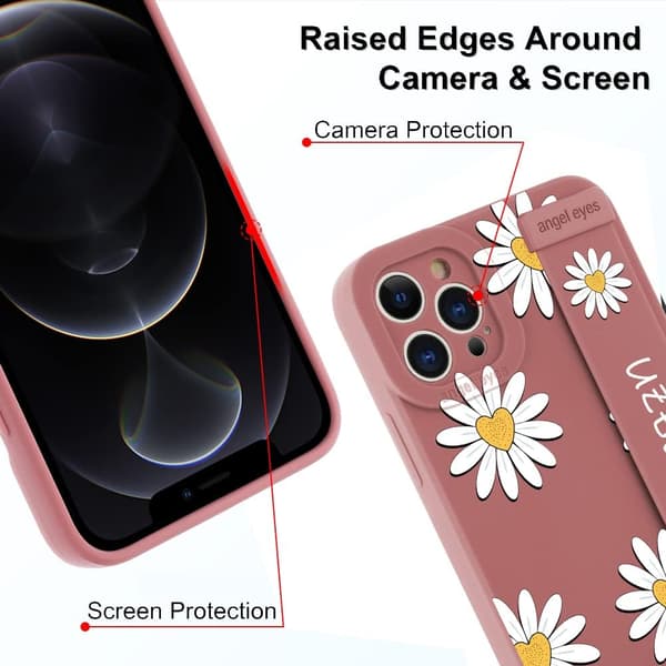 IPHONE 13 PRO 6,1' BAKSKÅL STARKA BLOMMOR