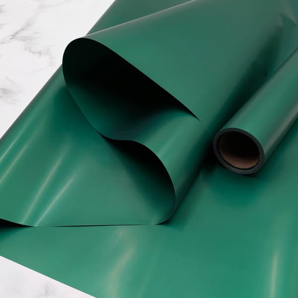 Blomfolie - "Elegant" Grön - Rulle 58cm x 10m