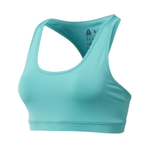 REEBOK WOR SH BRA S Turquoise -juoksuliivit