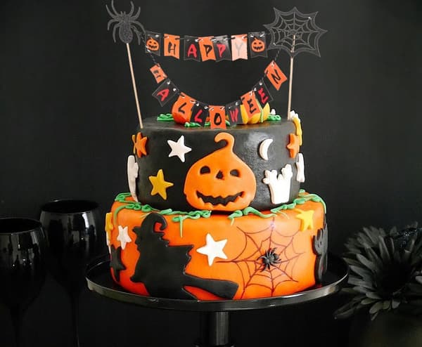 Dekoration til Halloween Kager (600)