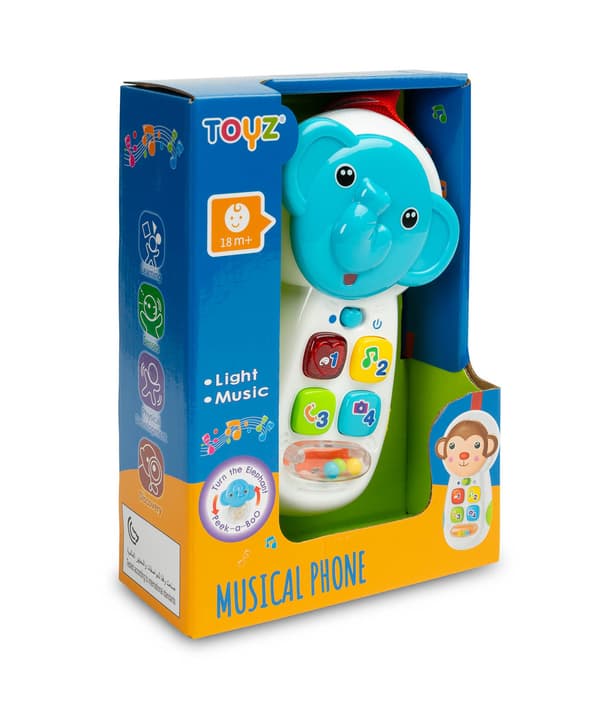 Pedagogisk leksak - Elefanttelefon