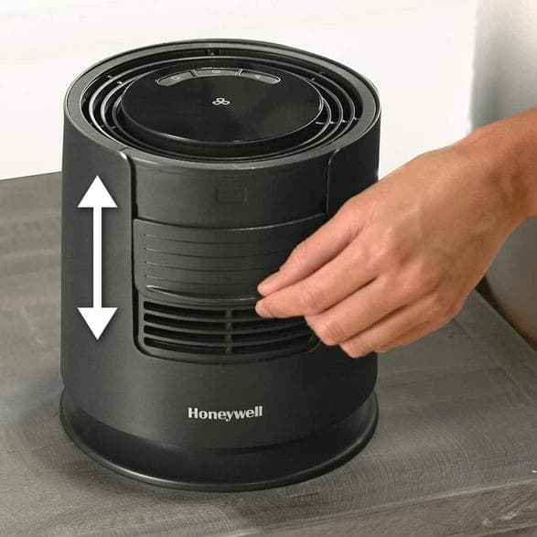 HONEYWELL HTF400E Pink Noise soveværelsesventilator sort