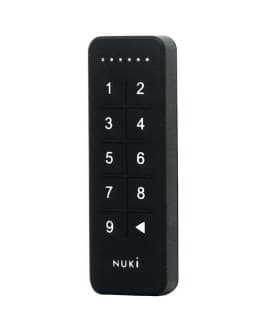 Nuki Keypad -älynäppäimistö, musta, IP65, Bluetooth 5.0