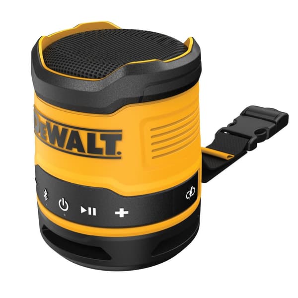 DEWALT DCR009 KANNETTAVA BLUETOOTH-RAKENNUSKAIUTIN