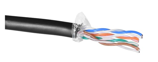 Q-LANTEC UTP udendørs tørkabel 4PR kat.5e PVC 305m
