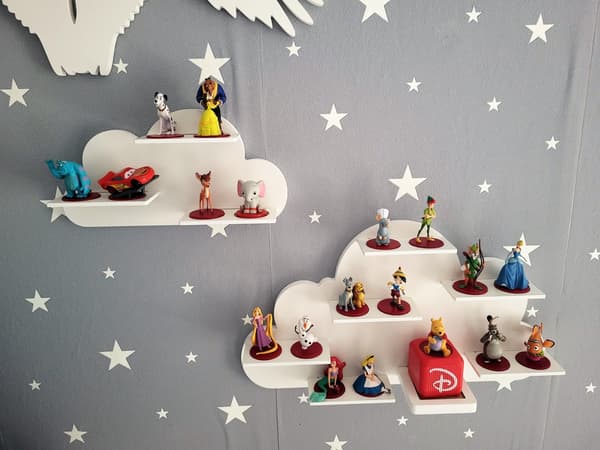 Disney Magin att lyssna Figur Hylla Set