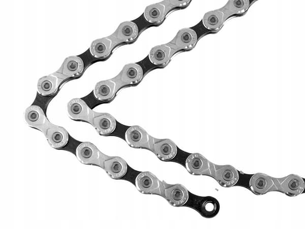 KMC X11 Sølv-Sort Kæde, 11-Speed - Ubehandlet