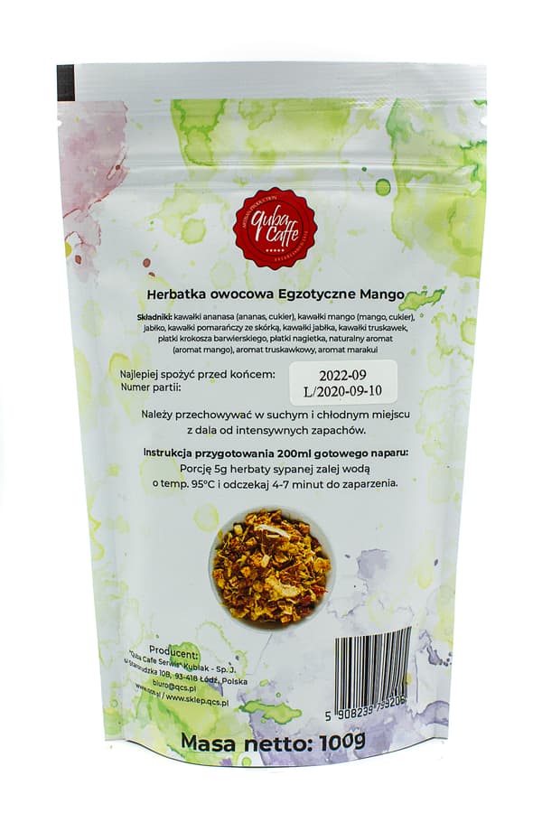 Løs te 100g Eksotisk Mango